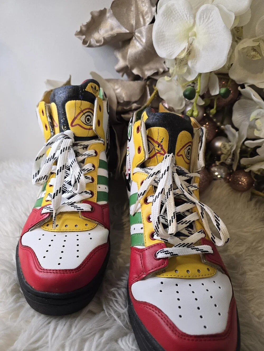 Jeremy Scott x adidas Eagle Wing Totem mens shoes size9.5
